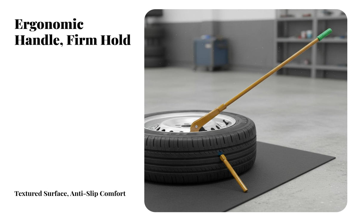 Tire Demounting Tool Heavy-Duty Tire Mount Demount Lever for Mechanics, Auto Repair Shop, Garage