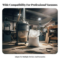 Anti-Static Blower strainer bag Thickened textile particulate Collector Part sturdyDuty Workshop apparatus Improves Air Quality for Woodworkers, DIY hobbyists, commercial Workers, Woodworking Shop, Woodshop, Factory, work location