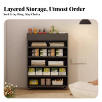 Woven Design Rolling Clothes Bin with Lid Large Capacity Rolling Hamper with Lid Removable Liner Laundry Container Sturdy Handles for Families, Homemakers, Homeowners, Bathroom, Bedroom, Closet, Dorm Room