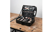 Professional Makeup Artist Bag Large Capacity Adjustable Divider Makeup Case Multifunctional Cosmetic Organizer with Dividers