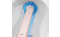 Disposable Toilet Brush with Replaceable Heads Ergonomic for Bathroom