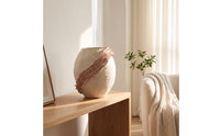 Ceramic Vase Handmade Decorative Vase Matte Vessel for Living Room