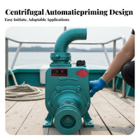 High Flow capacity 2in automaticPriming Pump Head Pumping Equipment for Farmers, Boat Owners, Construction Workers, Agricultural Irrigation, nautical Applications, Farms