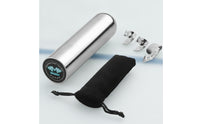 Heavyweight Steel Tone Bar Solid Tone Bar with Round Nose Metal Lap Steel Slide Silver for Dobro