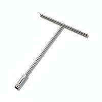 T-Handle Socket Wrench Heavy-Duty Deep Socket Wrench Tool Non-Slip Manual for Mechanics, Automotive Repair