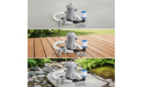 Pool Filter Pump Clear Filter Pump with Hose Electric