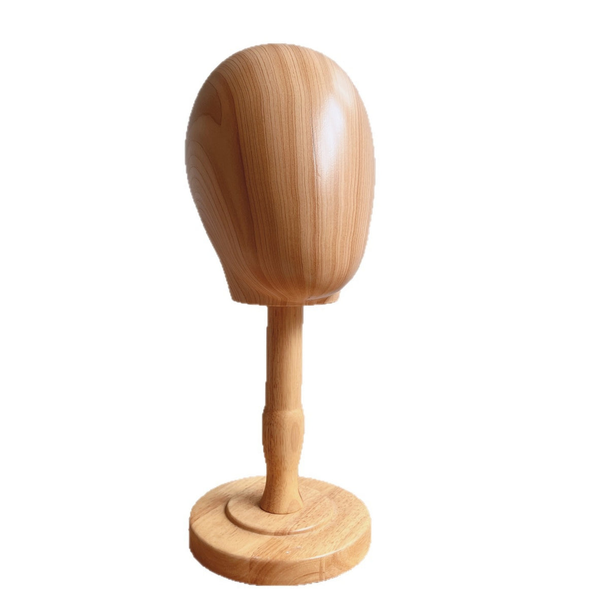 Hairpiece Holder Stand with Wooden Base Profesional Mannequin Head Stand Compact