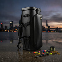Fishing Chair Bucket Wear-Resistant bagResistant Fishing Chair Backpack Structured Storage Bag with Backpack Straps for Fishermen
