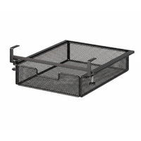 No Drilling Required Under Bed Slide-out Drawer Easy Installation Punch-without Drilling Under Bed Rack Rust-Resistant Clamp-on Desk Drawer Heavy Duty for Students