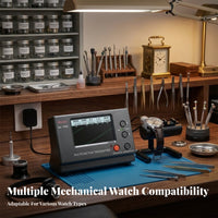 Beat Error Measurement Multifunction Timegrapher LCD Display Watch Timegrapher Power Adapter Watch Timing Tester Control Buttons