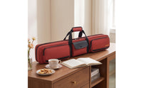 Billiard Cue Bag Multi-Compartment Pool Equipment Bag with Shoulder Strap Lightweight for Tournaments