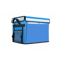 Insulated Food Delivery Bag Sturdy Construction Food Delivery Bag Reusable Pizza Carrier Safety Reflective Strips
