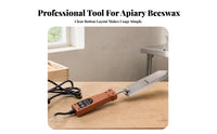 Heated Capped Cells Tool Electric Uncapping Tool Button Control for Beekeepers