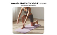 Non-Slip Foldable Exercise Mat Shock Absorption Folding Exercise Mat Thickened Quiet for Home Use, Gym