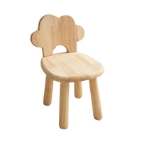 Solid Wood Shoe Changing Stool Rounded Children's Stool Low-Height Furniture Multi-Functional for Playroom
