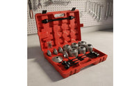 Bushing Tool Kit with Carrying Case Universal Pull and Press Sleeve Kit Bushing Removal Tool for Mechanics, Garage