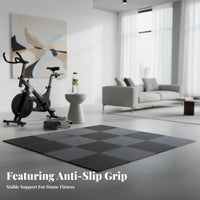Non-Slip Interlocking Foam Mat Noise-Reducing Interlocking Foam Tile Soundproof Shock Absorbing Floor Mat Easy Assembly for Garage, Basement