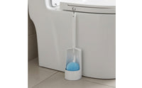 Toilet Brush with Holder Floor-Standing Toilet Brush Space-Saving Drain-dryFree for Bathroom