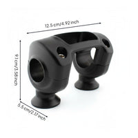 Motorcycle Handlebar Riser Clamp CNC Machined Handlebar Riser Clamp Metal Motorcycle Bar Mount for Bike Owners