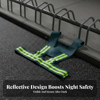 Reflective Safety Vest Fully Cotton Cycling Safety Vest Reflective Running Gear Comfortable High Visibility Suspenders