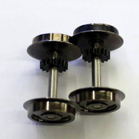 Universal Fit HO Scale Train Wheelset Replacement Part Model Train Axle Wheel for Repair