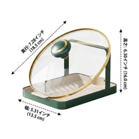 Stylish Lid Stand Kitchen Tool Stand Multi-Stand Desktop Draining Removable Metal