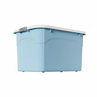 Large Storage Box, Rolling Organizer Bin, High Capacity, Multi-Size, Suitable for Home, Dorm, Car Trunk