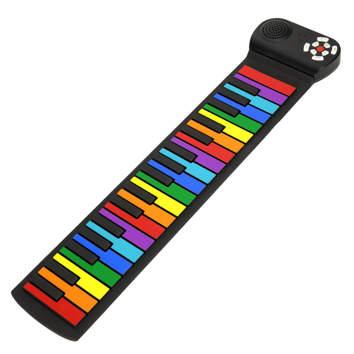 Rolling Piano Keyboard Silicone 37-Key Keyboard Lightweight Rolling Piano for Travel