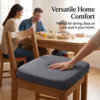 Memory Foam Seat Cushion for Long Sitting Periods, Office Chair Cushion for Pressure Relief, Ergonomic Seat Cushion for Home Use