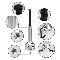 Fan Blower Wheel Puller Remover Threaded Fan Blower Wheel Puller for Technicians, Mechanics