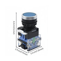 Panel Mount 22mm Momentary Push Button Switch Industrial Grade 22mm Push Button Switch Electrical Hardware