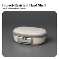 Hardshell Privacy Case Sturdy Material Portable Private Accessory Container Large Capacity Discreet Toy Organizer for Adults, Women, Travel, Bedroom