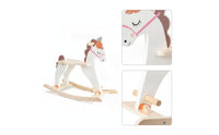 Wooden Rocking Horse Cute Rocking Horse Stable Rocker for Nursery