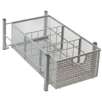 File Organiser with Metal Wire Mesh Design for Home Office and Bedroom Storage, Magazine Rack and Letter Tray Desk