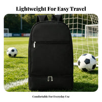 Athletic Backpack Sport Backpack Bottom Compartment Rucksack Top Handle for Sports