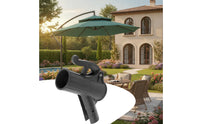 Umbrella Handle with Mounting Bar Easy to Install Umbrella Fixed Handle Hardware Heavy-Duty Long-Lasting for DIYers