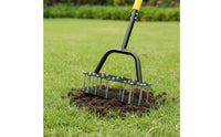 Lawn Prong Aerator Easy to Use Spring Lawn Aerator Heavy Duty Soil Aeration Tool for Garden