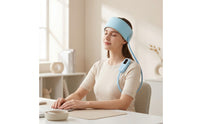Rechargeable Airbag Head Massager Heated Electric Head Massage Band Portable Heat for Office Workers
