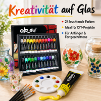 glass paint set