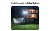 Power-Storing Illuminating Task Complete Panoramic Lighting Degree Lighting Adjustable Tripod Floodlight Sturdy Portable Emergency Light