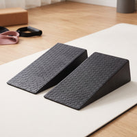 Slant Board with Textured Surface Anti-Slip Foam Exercise Ramp Wedge Block Portable Incline Board for Athletes, Squats, Stretching, Home Gym