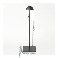 Adjustable-Height Handbag Display Stand Freestanding Purse Display Stand Metal Handbag Holder Countertop for Boutiques, Photographers, Retail Stores, Closets, Live Broadcasting
