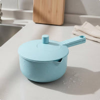 Multifunctional Vegetable Water Extractor Large Capacity Manual Food Centrifuge Easy to Clean Kitchen Strainer Bowl Set for Meal Prep