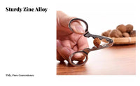Floral Cracker Zinc Alloy Melon Plier Sturdy Kernel Nut Sheller for Snack Aficionados, Snack Lover S, Office, Parties, Living Room