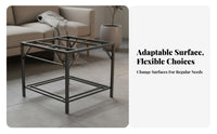 Foldable Design Folding Kotatsu Table Space Saving Winter Heating Table with Quilt Easy Installation Multi-Functional for Families, Seniors, Students, Living Room, Bedroom