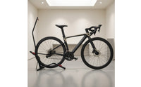 L-Shaped Bike Stand Stable Floor Bike Stand Space-Saving for Mechanics