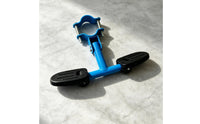 Universal Folding Bike Pedal Anti-Slip Pedal with Mounting Clamp Treaded Folding Bike Pedals Wide for Passengers, Commuters, Electric Bikes, Modified Bicycles
