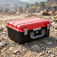 Hard Carrying Case Safeguarding Hard Case with Handle Storage Box Heavy Duty Shockproof for Technicians, Travel, Field Work