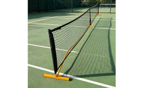 Pickleball Net System with Wheels Wheeled Pickleball Net with Wheels Outdoor for Coaches, Driveway, Backyard