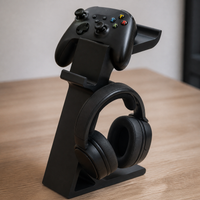3D Printed Game Controller and Headset Stand for PS4/PS5/Xbox